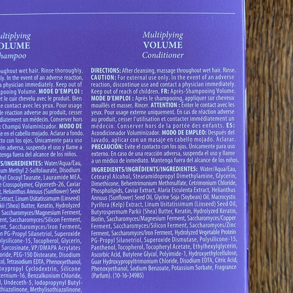 ALTERNA CAVIAR Anti-Aging Multiplying Volume Duo -  Shampoo & Conditioner Set - Picture 4 of 8